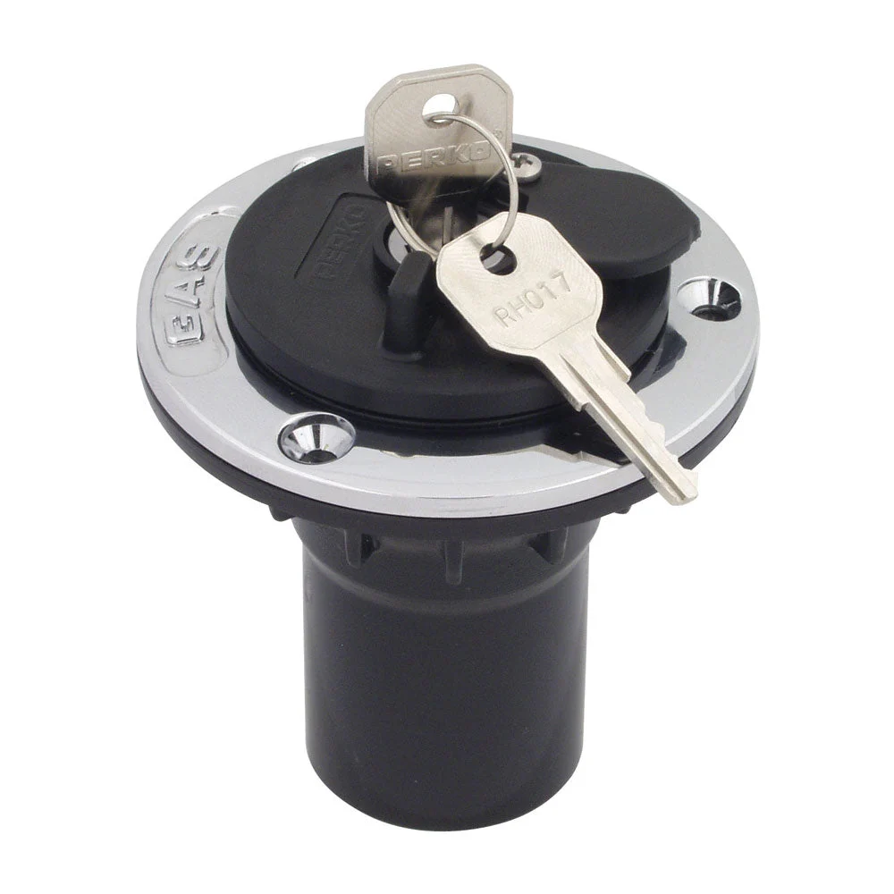 Perko Diesel Fill w/ Locking Cap f/ 1-1/2" Hose – Marine Boat Replacement Part