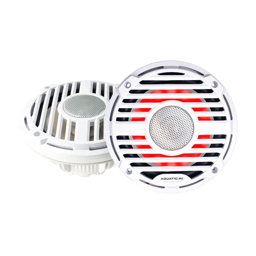 Aquatic AV PRO Classic Speaker - White – Marine Boat Replacement Part