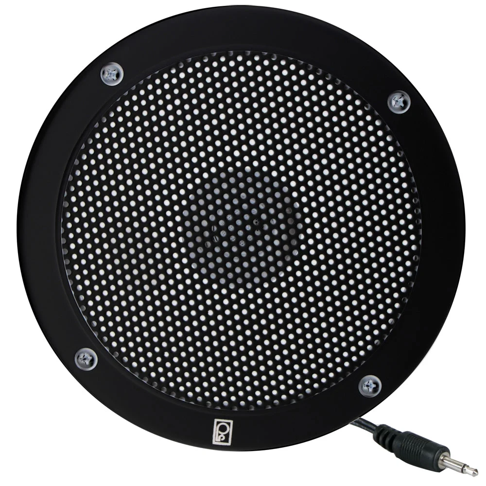 Poly-Planar MA-1000 5" VHF Extension Speaker - Black – Marine Electrical Replacement Part
