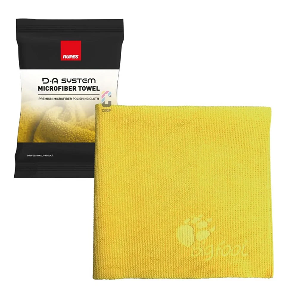 Rupes D-A System Microfiber Towel 16x16 - Yellow – Marine Boat Replacement Part