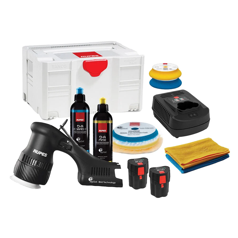 Rupes Bigfoot HLR75 Mini iBrid Polisher Kit Beta – Marine Boat Replacement Part