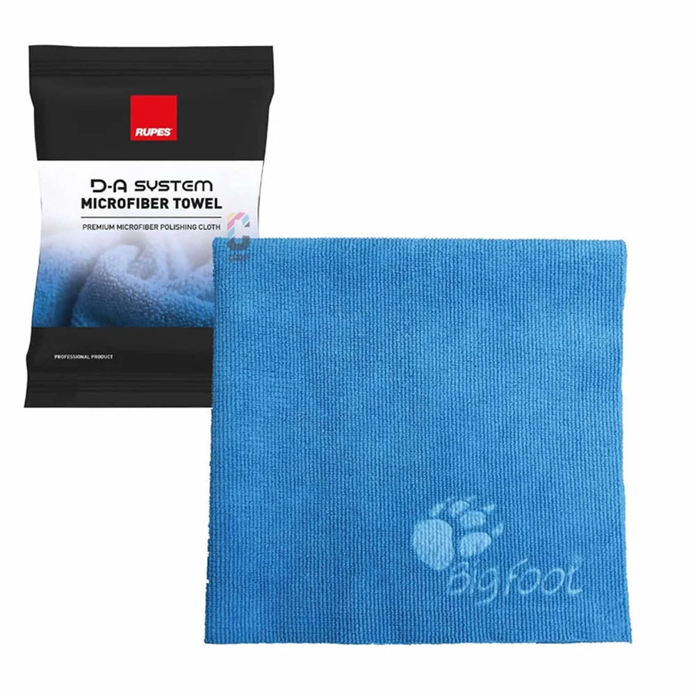 Rupes D-A System Microfiber Towel 16x16 - Blue – Marine Boat Replacement Part