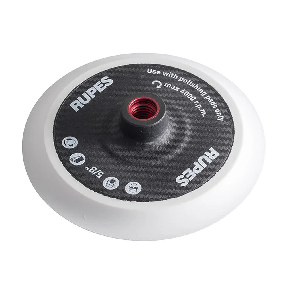 Rupes Backing Pad 150mm/6" Velcro w/5/8" Female Thread – Marine Boat Replacement Part