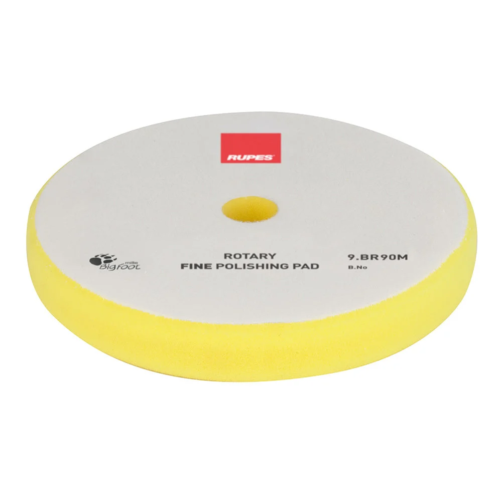 Rupes Rotary Fine Polishing Foam Pad 75/90mm - Yellow – Marine Boat Replacement Part