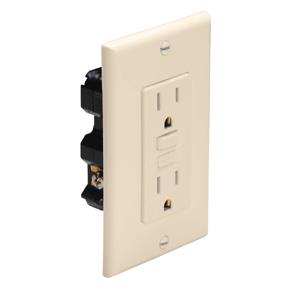 Marinco Ground Fault Circuit Interrupter (GFCI) - Ivory – Marine Electrical Replacement Part