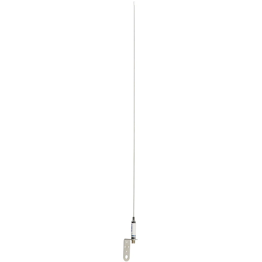 Scout 3' Stainless VHF Whip 3dB w/Bracket f/Sailboats - No Cable – Marine Electrical Replacement Part