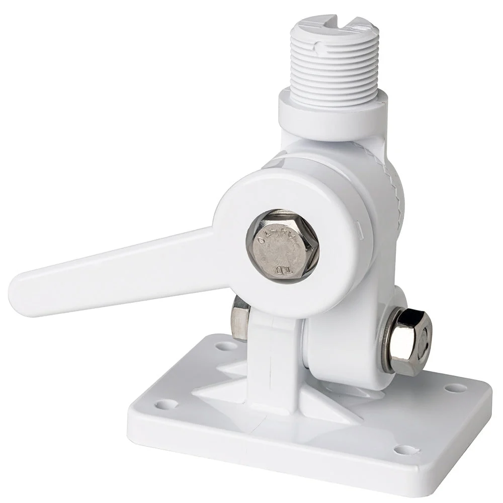 Scout Four-Way Nylon Ratchet Mount - White – Marine Boat Replacement Part