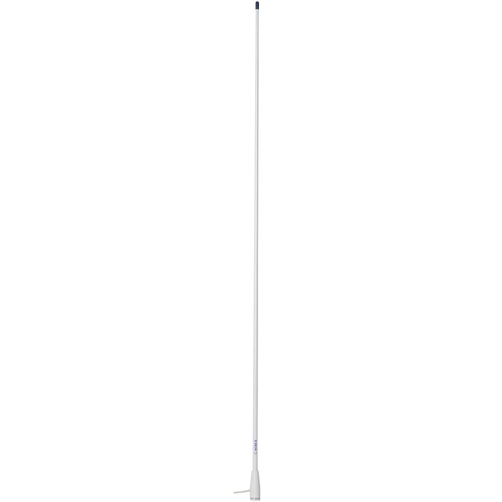 Scout 5' White VHF Antenna 3dB Nylon Ferrule w/5M RG-58 Coax KS-22 – Marine Electrical Replacement Part