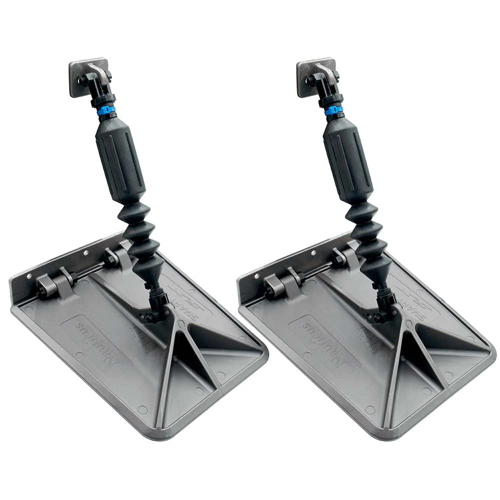 Lectrotab 60-150hp SX 9.5 x 10 Smart Tabs 16-18' Boats w/60lb Actuators - 60-150HP - Gunmetal Grey – Marine Boat Replacement Part