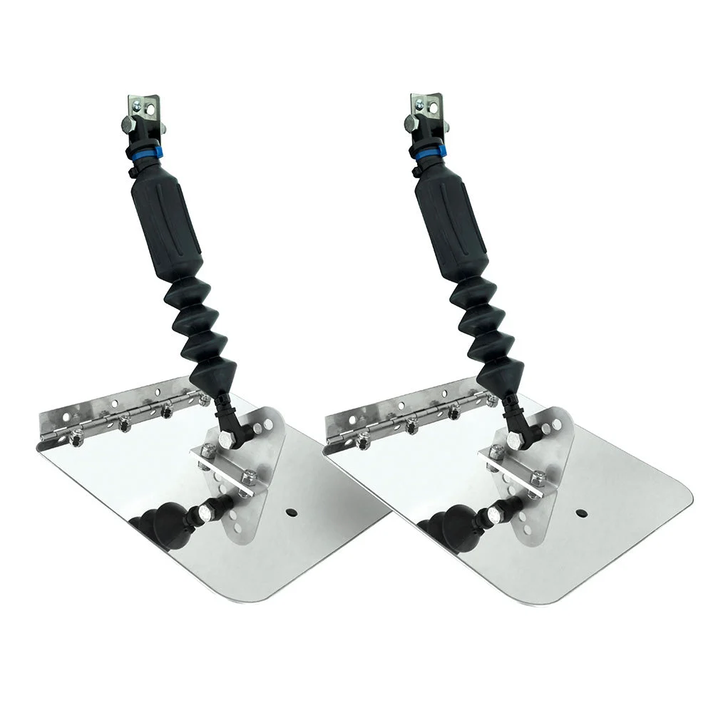 Lectrotab 40-80 hp Smart Tab Trim Tabs 9 X 8 f/12-16' Boats w/40-80 HP – Marine Boat Replacement Part
