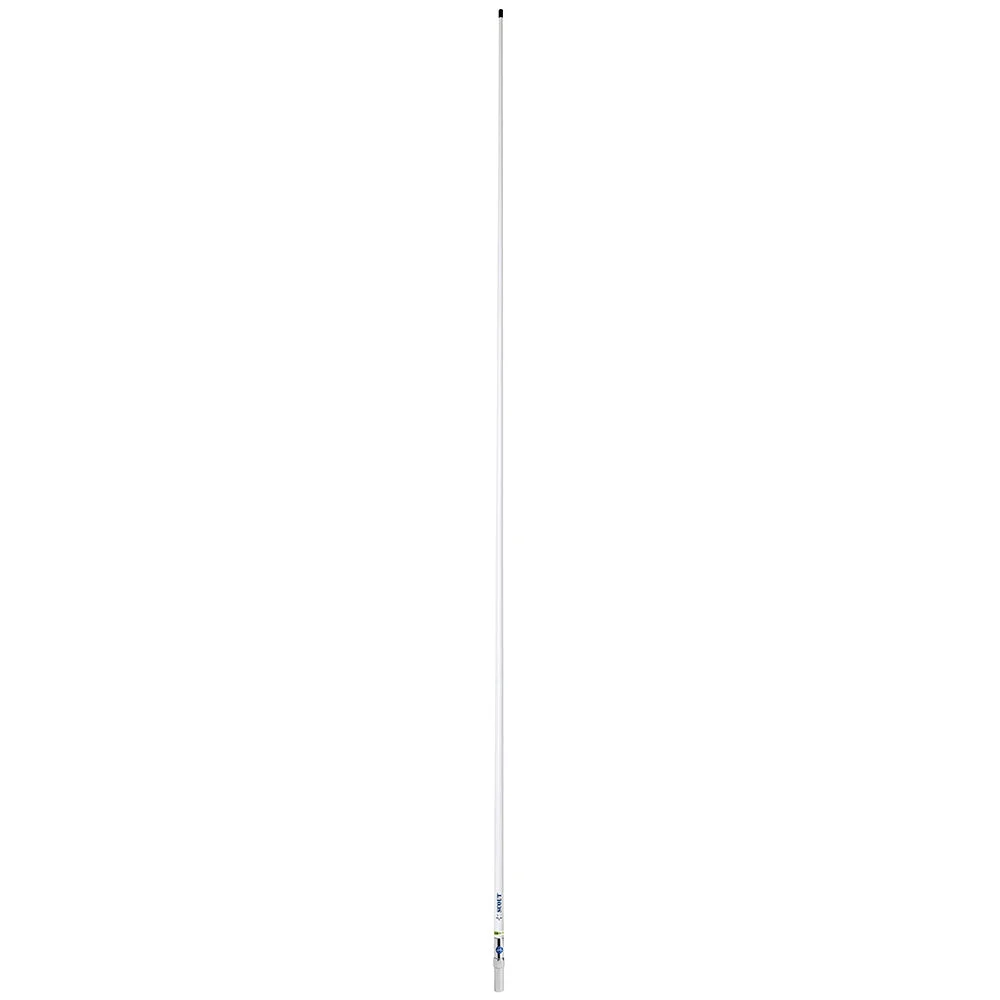 Scout 8' QuickFit White VHF Antenna w/5M Cable + FME Quick 6 Foam Filled 6db Solid Brass & Copper Ele – Marine Electrical Replacement Part