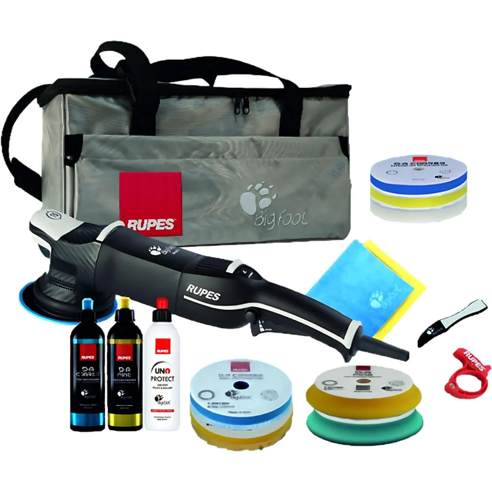 Rupes Random Orbital Polisher Bigfoot LHR15 Mark V Complete Kit – Marine Boat Replacement Part