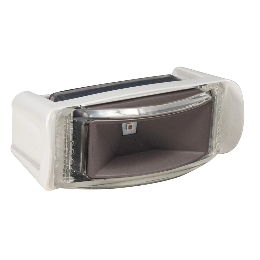 Lumitec Contour Inset Navigation Light - Stern White - White Housing – Marine Boat Replacement Part