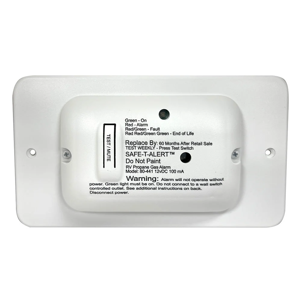 Safe-T-Alert 80 Series White Propane Gas Alarm - 12V – Marine Boat Replacement Part