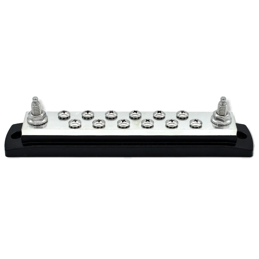 Bluewater 12 Terminal Busbar - 250 Amp – Marine Boat Replacement Part
