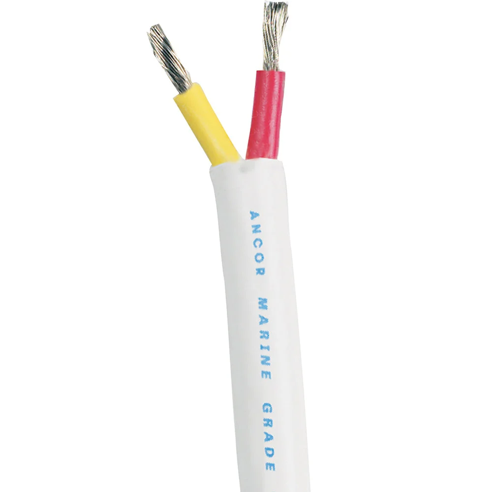 Ancor Safety Duplex Round 12/2 Red-Yellow - Sold By The Foot – Marine Electrical Replacement Part