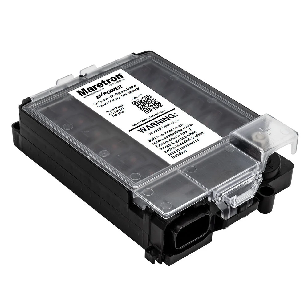 Maretron 12 Circuit Bypass Module NMEA 2K w/o Fuse Pack & Jumper Wire – Marine Electrical Replacement Part