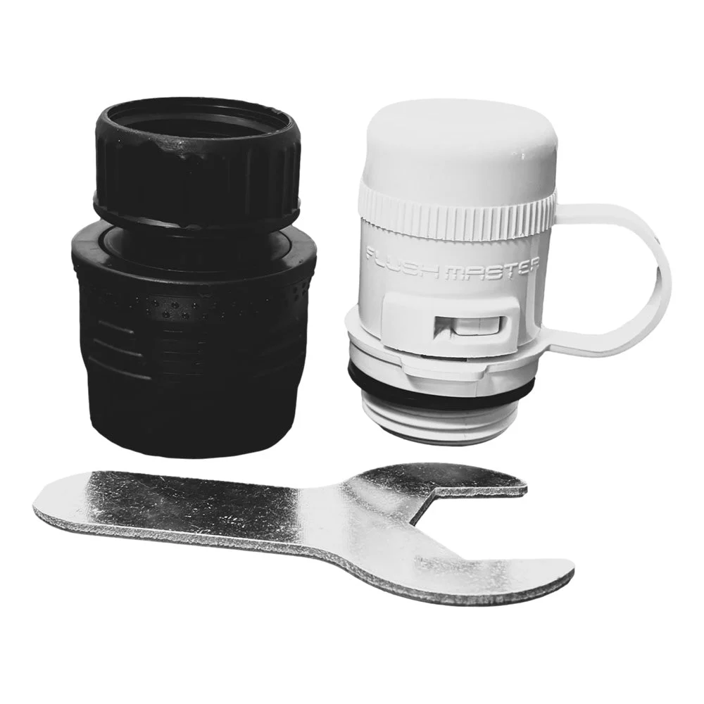 Flushmaster Outboard Flush Port Quick Connect f/Suzuki - White