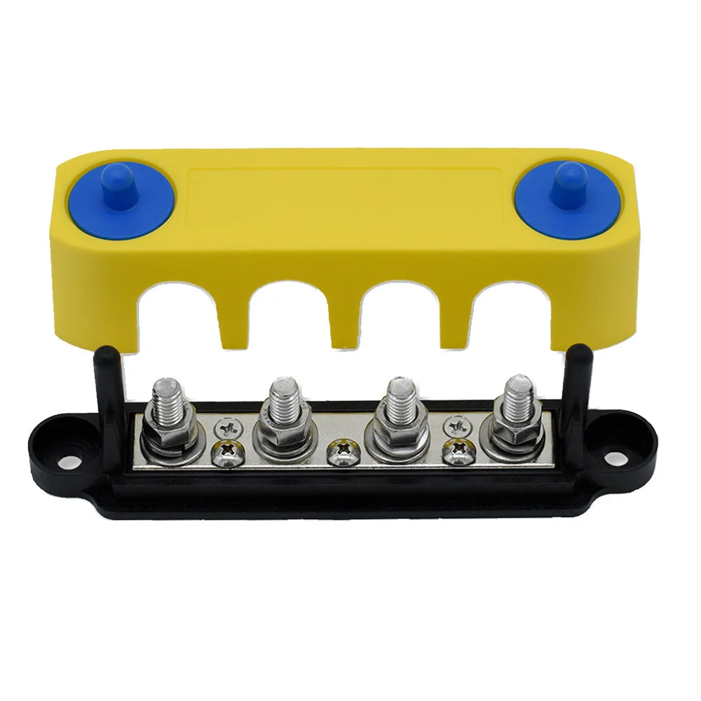 Bluewater Common Stud 4 Gang Negative Busbar Terminal Block – Marine Electrical Replacement Part