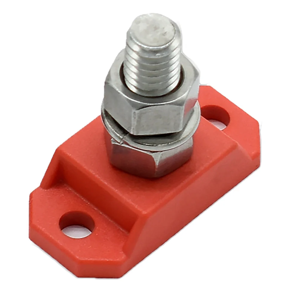 Bluewater 3/8" Power Post - Red – Marine Electrical Replacement Part