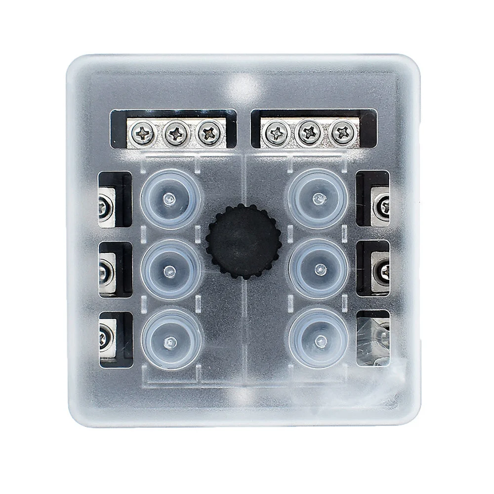 Bluewater 6 Position Beaker Block w/Cover – Marine Electrical Replacement Part