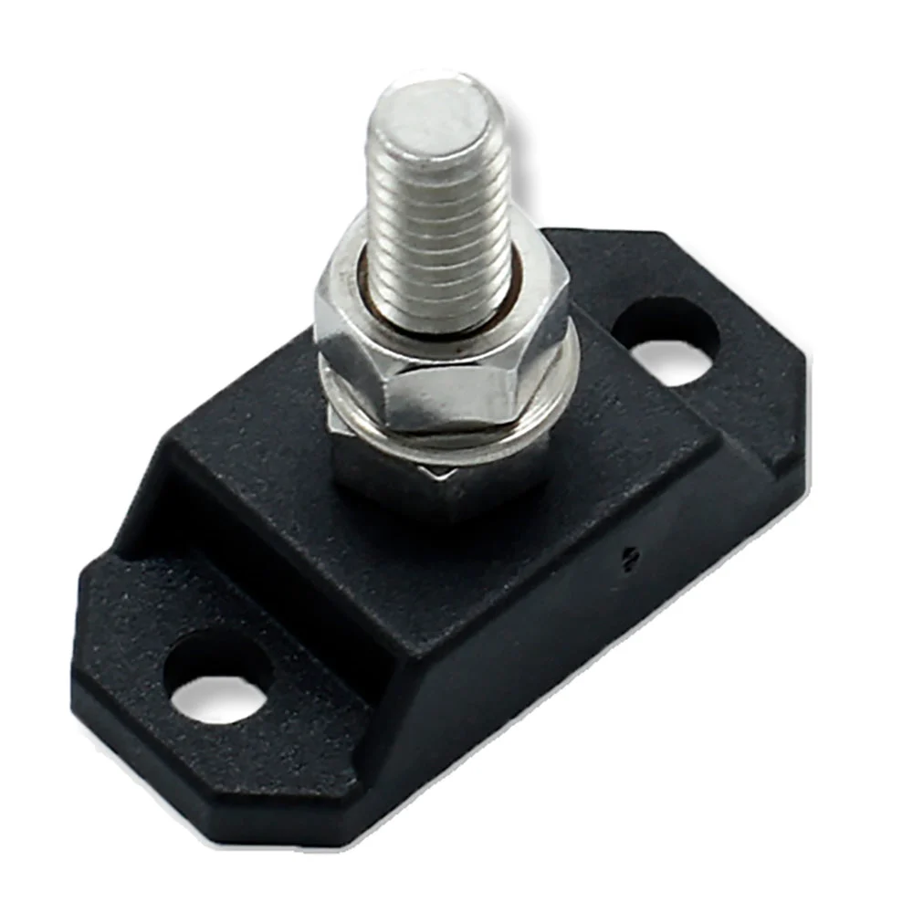 Bluewater 5/16" Power Post - Black – Marine Electrical Replacement Part