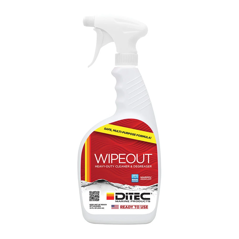 DiTEC Marine Products DiTEC Wipeout Multi-Surface Cleaner - 32oz