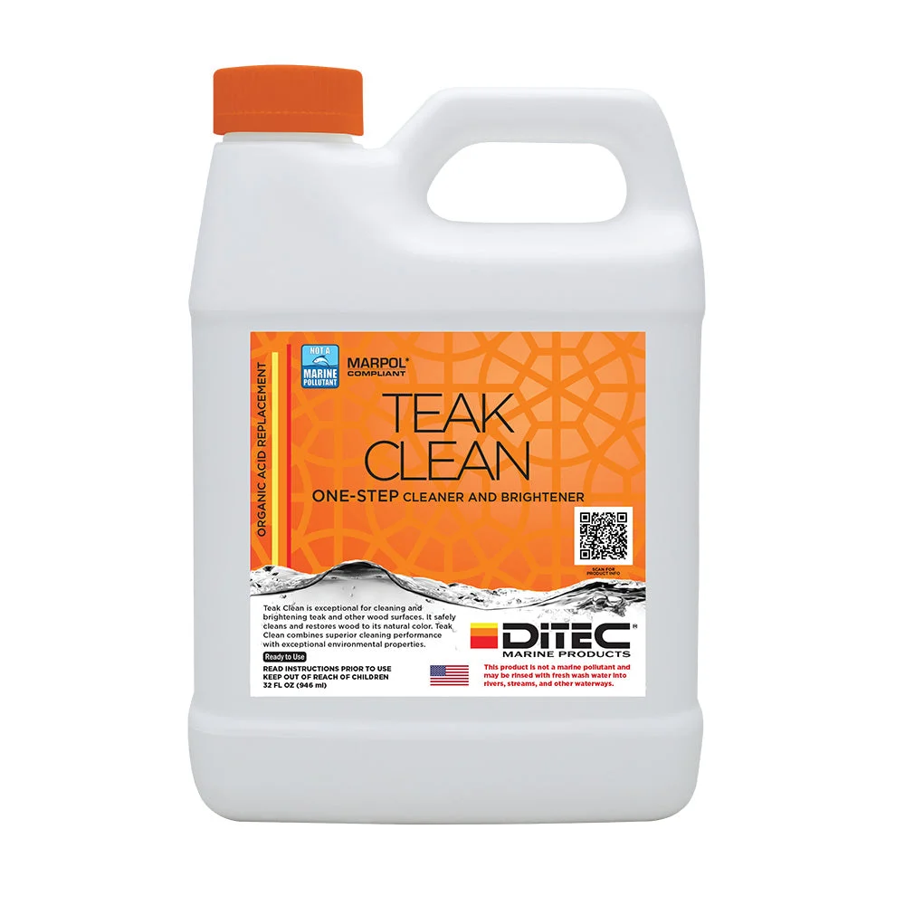 DiTEC Marine Products DiTEC Teak Clean - 32oz