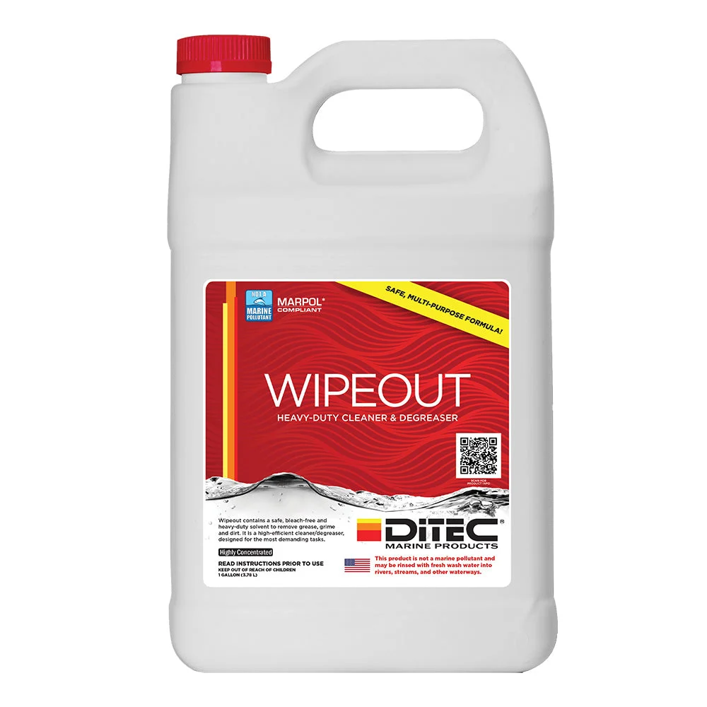 DiTEC Marine Products DiTECC Wipeout Multi-Surface Cleaner - Gallon