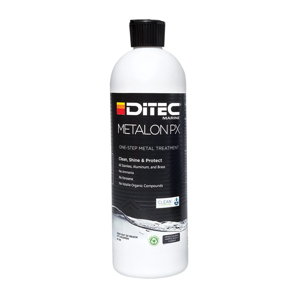 DiTEC Marine Products DiTEC METALON PX Multi Surface Metal Cleaner & Polish - 8oz