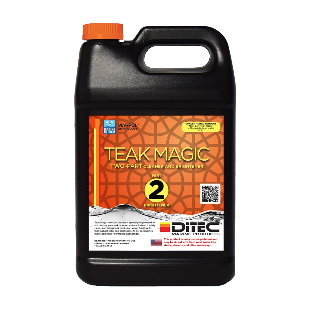 DiTEC Marine Products DiTEC Teak Magic: Part 2 - Gallon