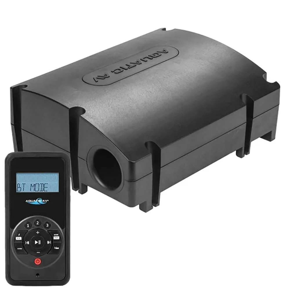 Aquatic AV SWA6+ Amplified Bluetooth Combined Stereo & Subwoofer – Marine Boat Replacement Part