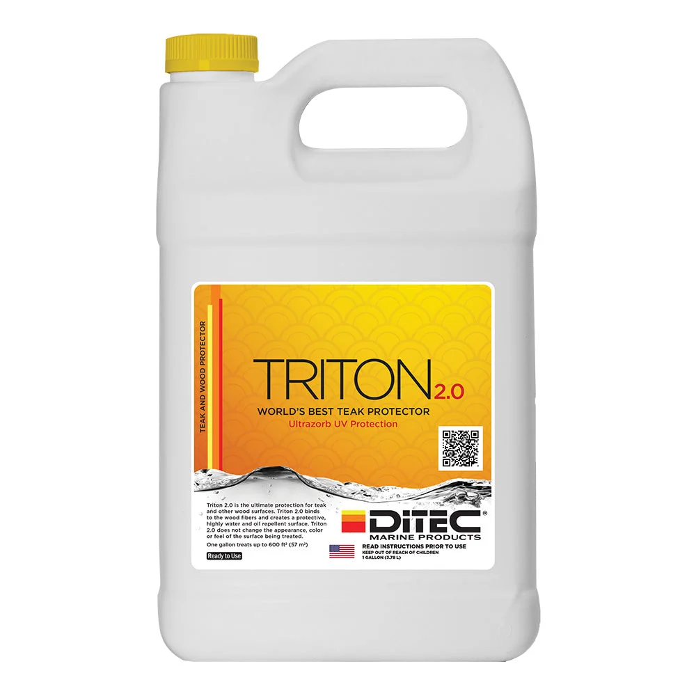 DiTEC Marine Products DiTEC TRITON 2.0 Teak & Wood Protectant - Gallon