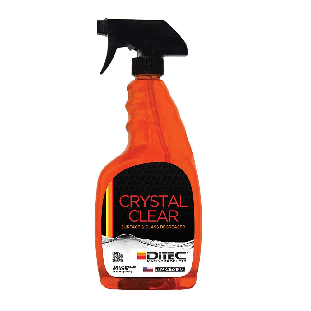 DiTEC Marine Products DiTEC Crystal Clear - Spray Bottle - 24oz