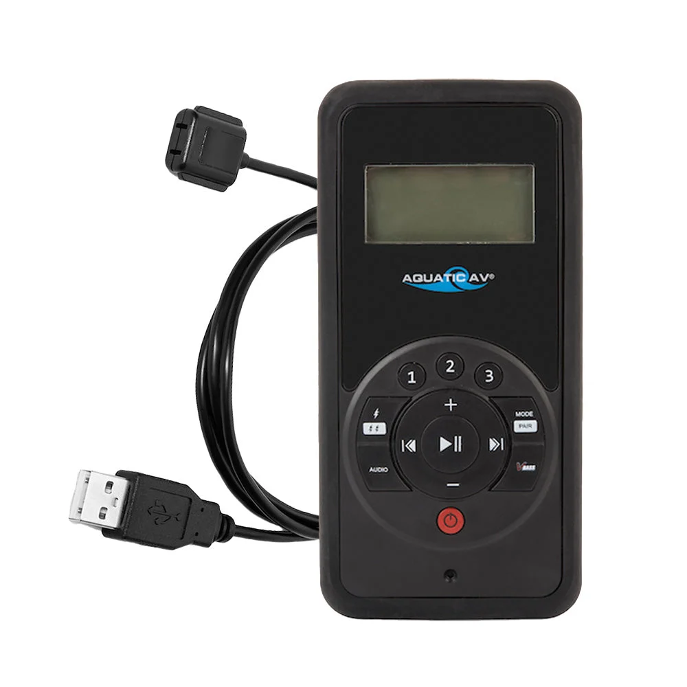 Aquatic AV Aquativ AV RF6 Wireless Remote Control + Charging Cradle – Marine Boat Replacement Part