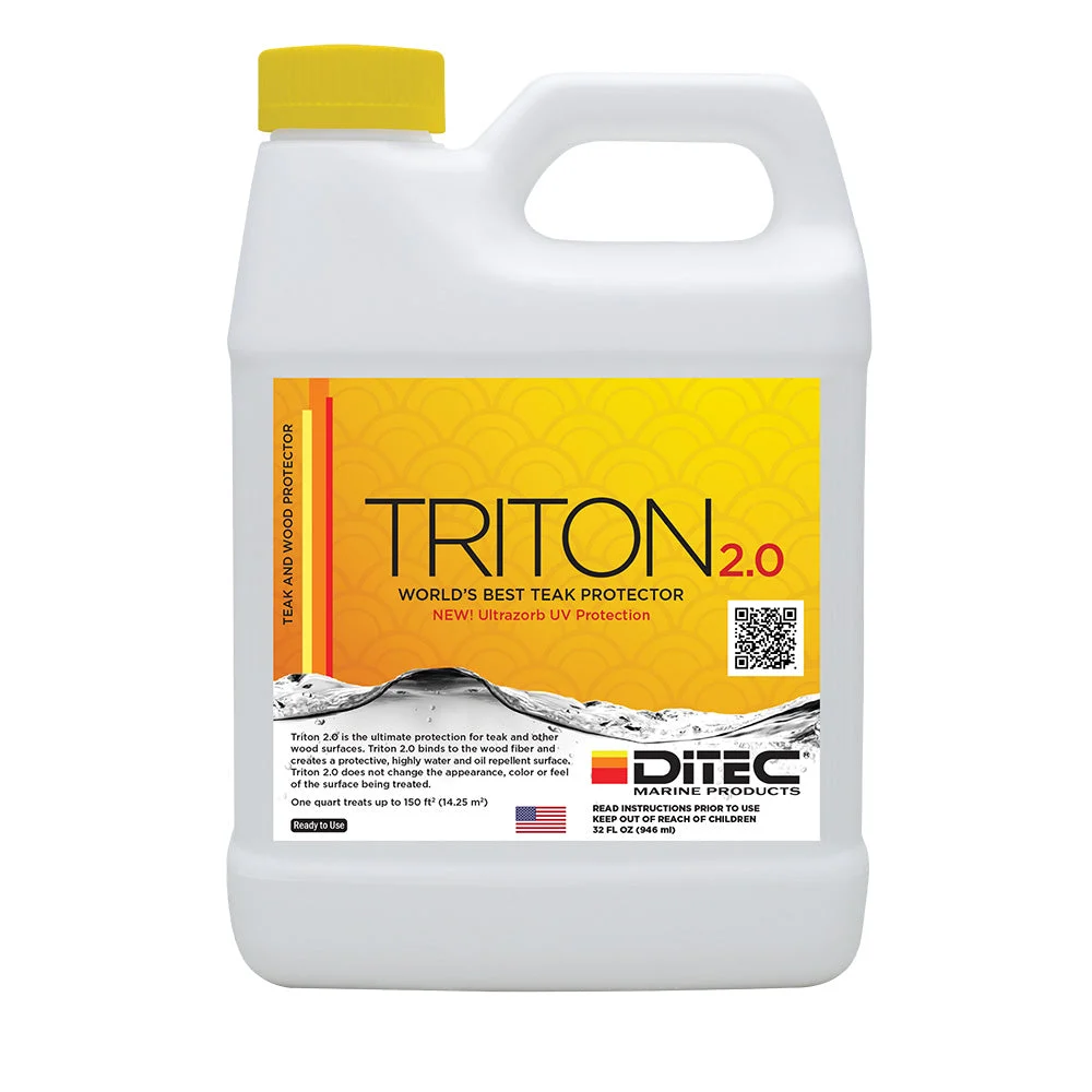 DiTEC Marine Products DiTEC TRITON 2.0 Teak & Wood Protectant - 32oz