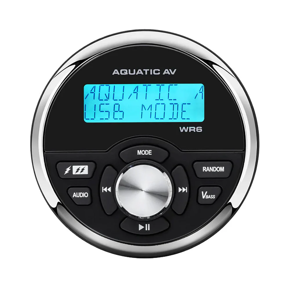 Aquatic AV WR6 Wired Remote Control f/6-Series – Marine Boat Replacement Part