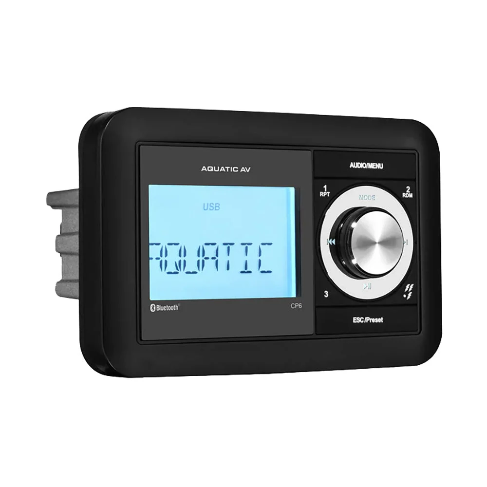 Aquatic AV CP6 Compact Stereo – Marine Electrical Replacement Part