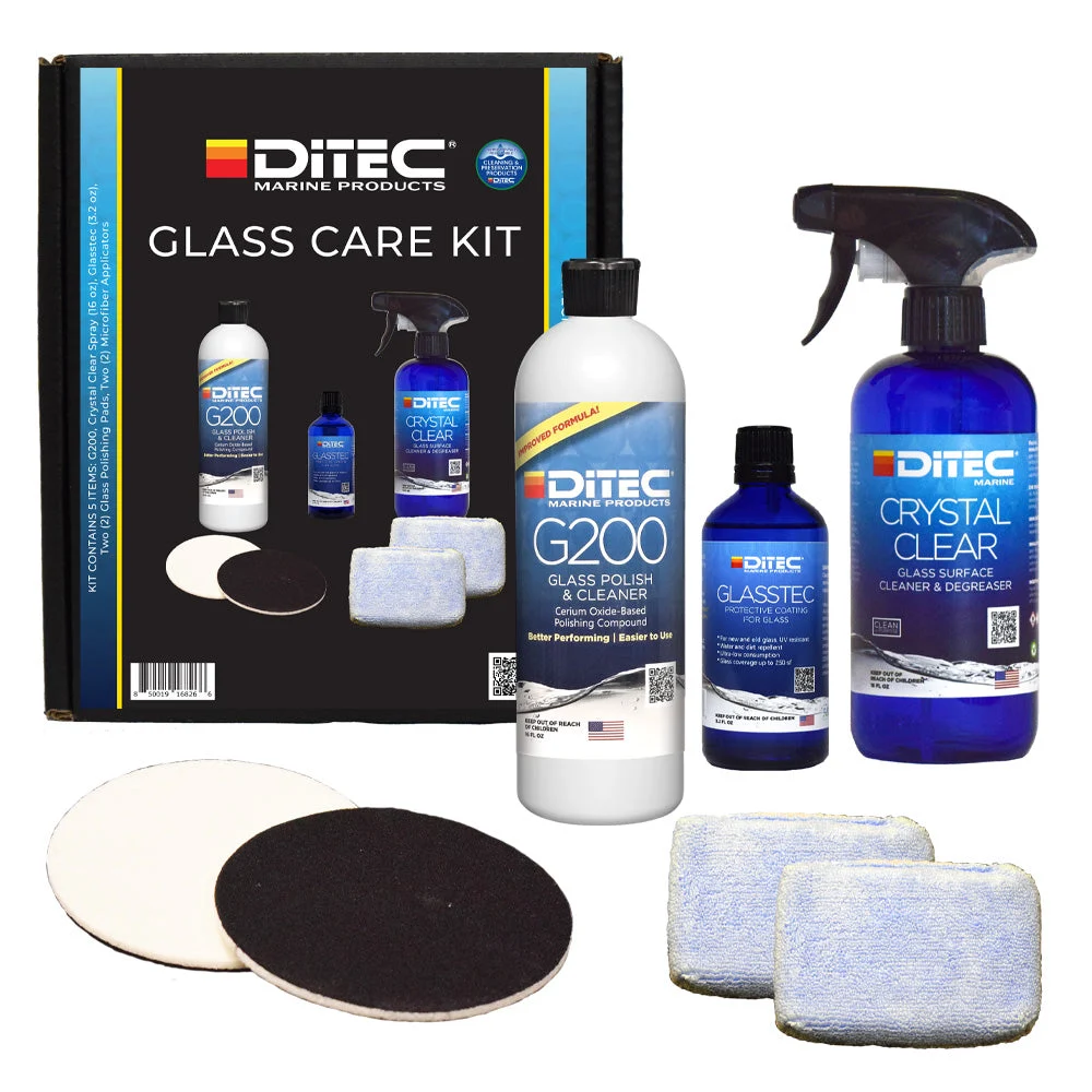 DiTEC Marine Products DiTEC Marine Glass Care Kit