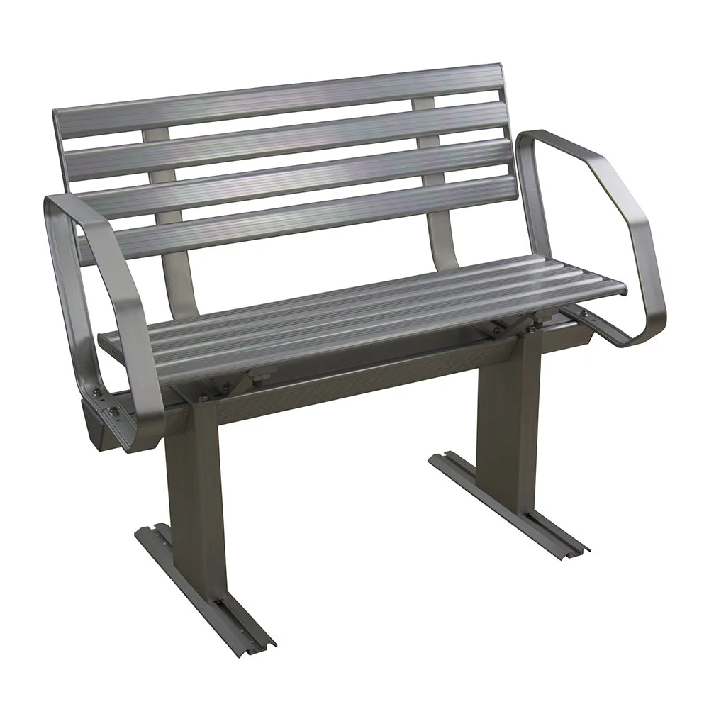 Springfield Marine Springfield Aluminum Dock Bench w/Arms