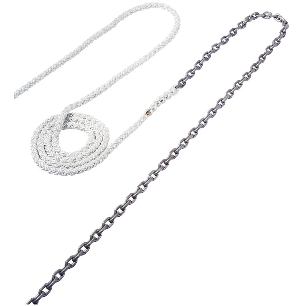 Maxwell Anchor Rode - 20'-5/16" Chain to 200'-5/8" Nylon Brait – Marine Boat Replacement Part
