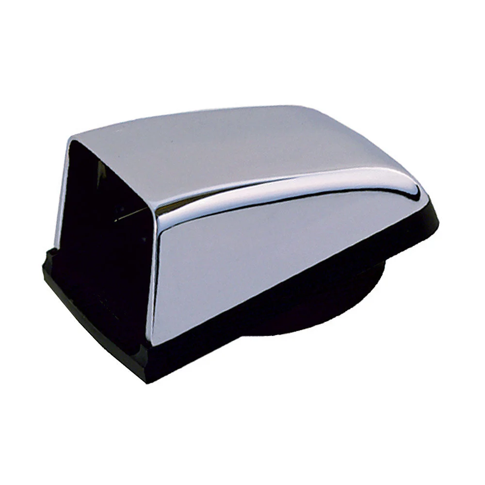 Perko Chromalex Cowl Vent - 3" Duct - Chrome Plated Zinc – Boat Pump & Plumbing Part