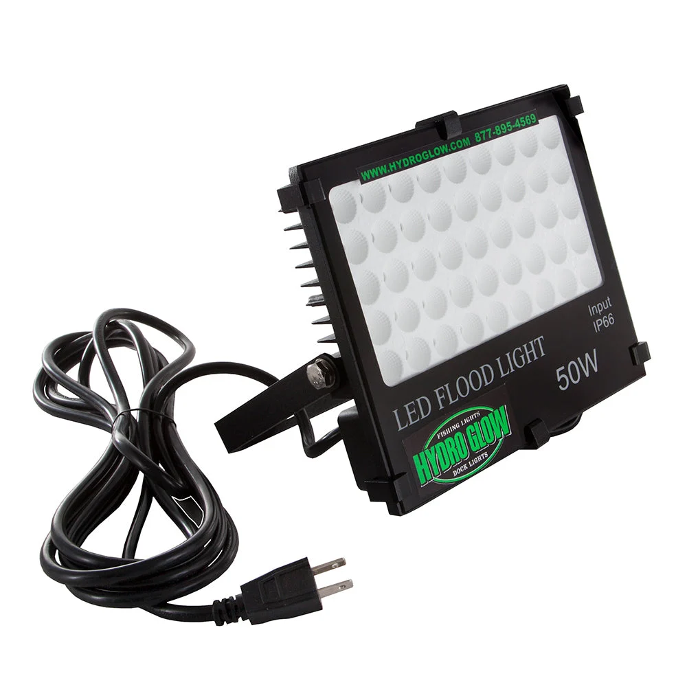 Hydro Glow FL50 50W/120VAC Flood Light - White – Marine Boat Replacement Part