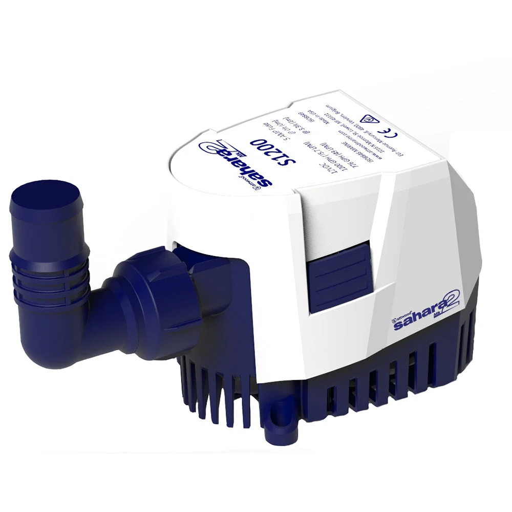 Attwood Marine Sahara MK2 S1200 Bilge Pump 1200 GPH - 12V - Automatic