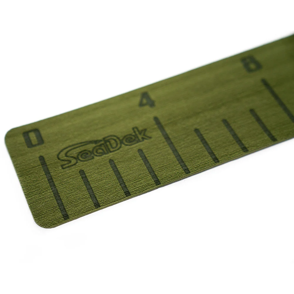 SeaDek 36" Fish Ruler - Olive Green w/SeaDek Logo – Marine Boat Replacement Part