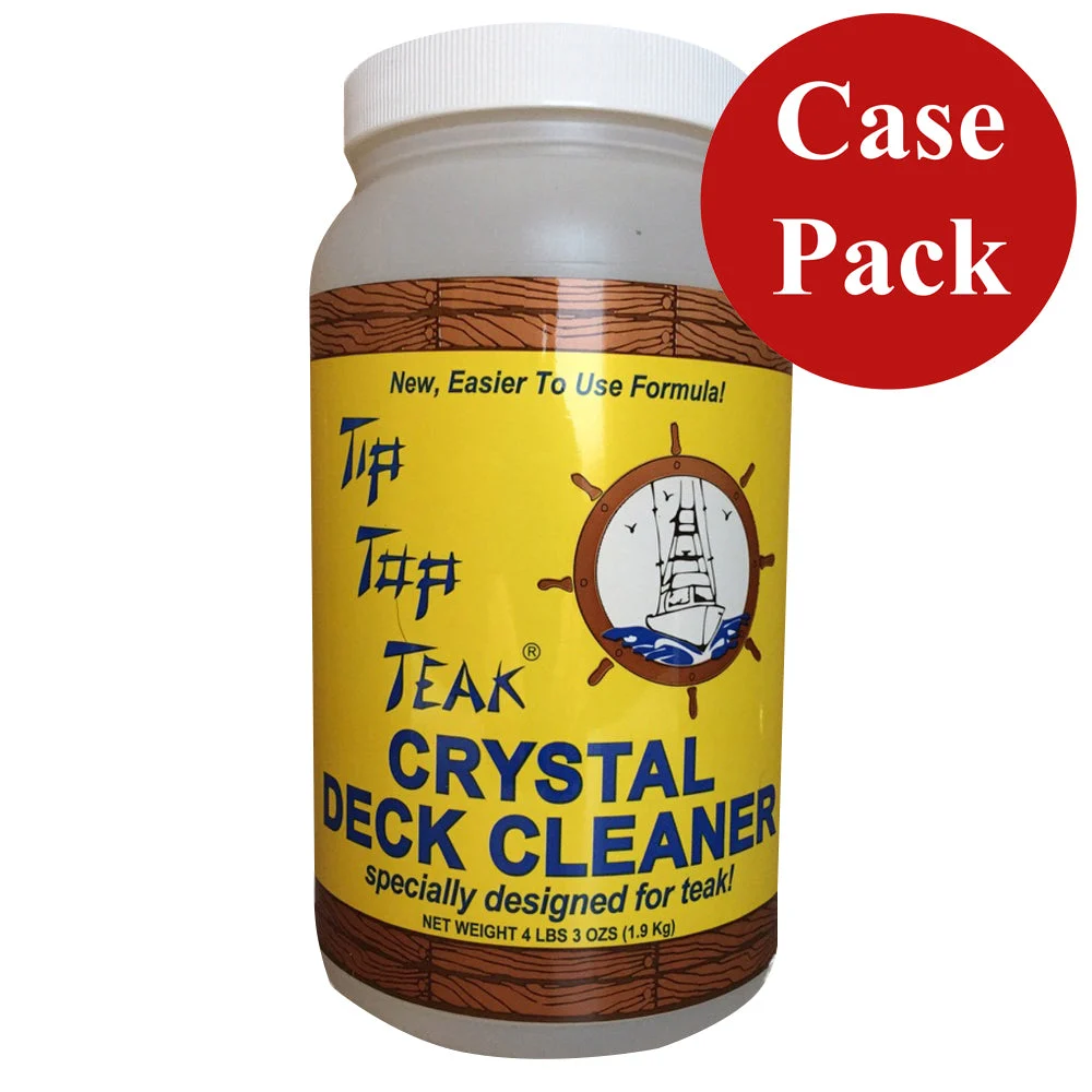 Tip Top Teak Tip Top Teak Crystal Deck Cleaner - Half Gallon (4lbs 3oz) - *Case of 6* – Boat Pump & Plumbing Part