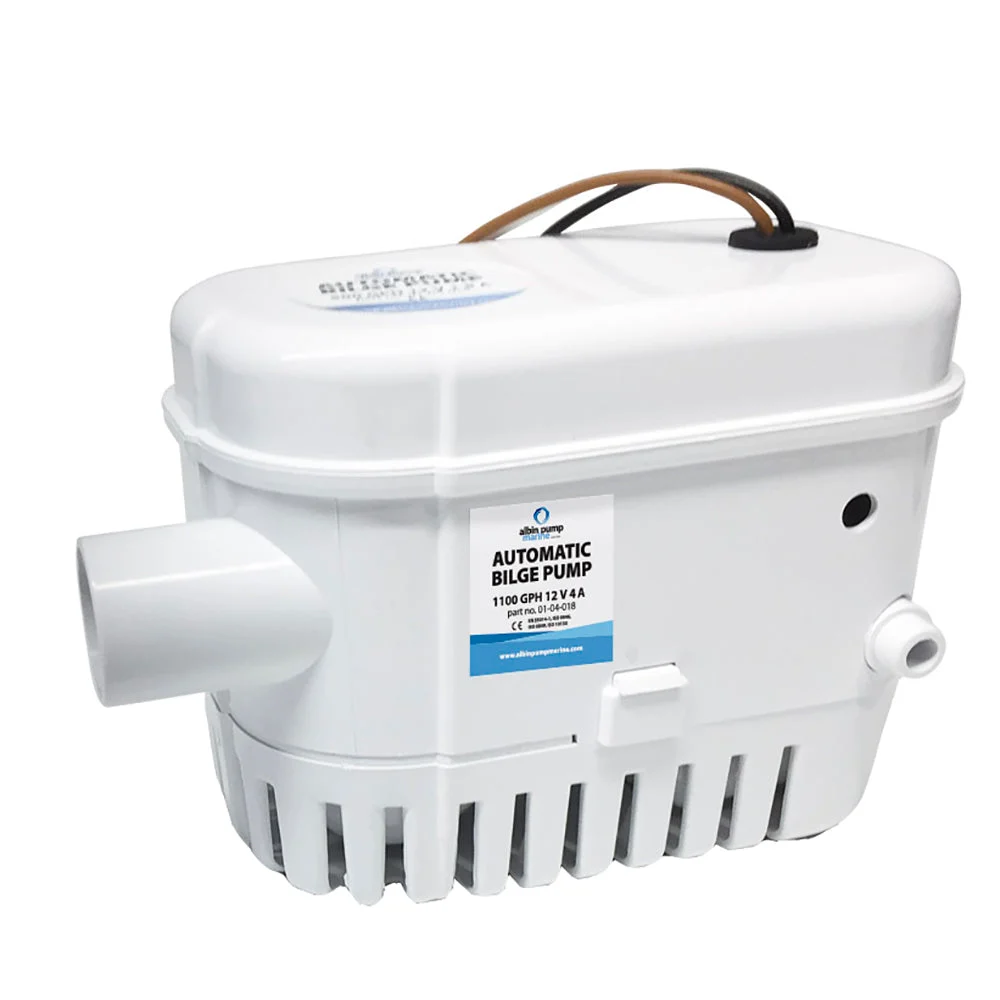 Albin Group Automatic Bilge Pump 1100 GPH - 12V – Marine Electrical Replacement Part