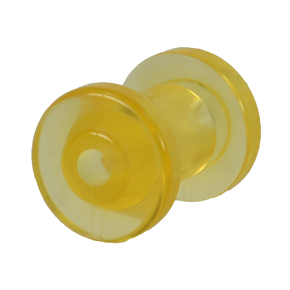 C.E. Smith Bow Roller - Yellow PVC - 3" x 1/2" ID – Marine HVAC Replacement Part