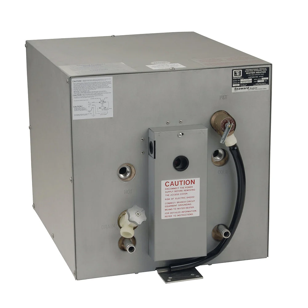 Whale Marine Whale Seaward 11 Gallon Hot Water Heater w/Front Heat Exchanger - Galvanized Steel - 240V - 150