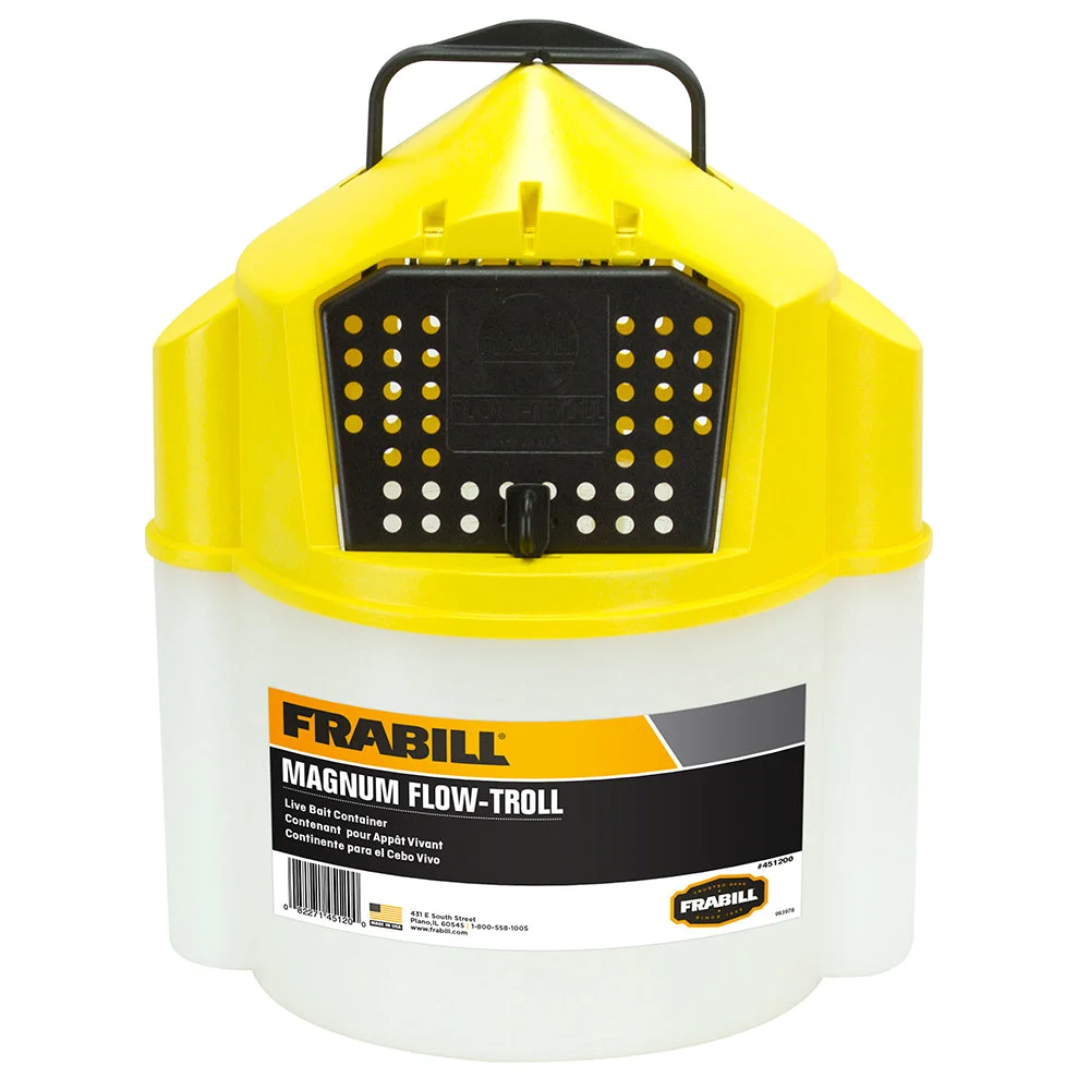 Frabill Magnum Flow Troll® Bucket - 10 Quart – Boat Pump & Plumbing Part